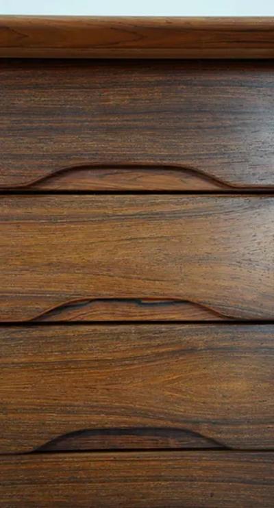  Egon Kristensen Scandinavian Midcentury Rosewood Sideboard by Egon Kristensen