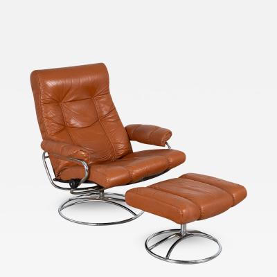  Ekornes Stressless Mid Century Ekornes Norway Stressless Lounge Chair Ottoman