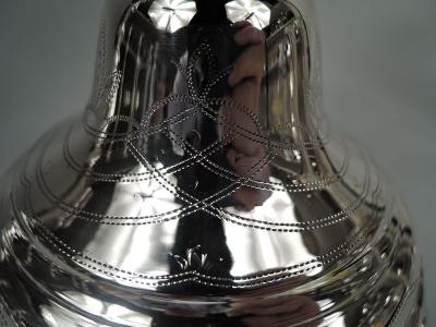  Elgin Silversmith Co Pair of Traditional Old Country Friday Night Shabbos Candlesticks