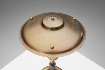  Elidus Model 602 Brass Table Lamp by Elidus Sweden ca 1940s