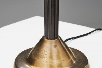  Elidus Model 602 Brass Table Lamp by Elidus Sweden ca 1940s