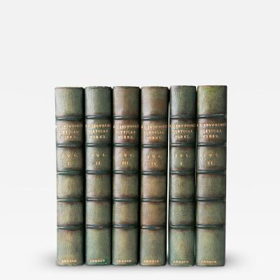  Elizabeth Barrett Browning 6 Volumes Elizabeth Barrett Browning The Poetical Works 