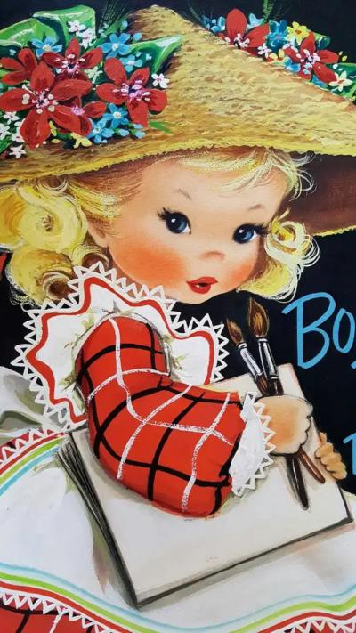 Elizabeth Voss Bonnie B Paint Book Cover