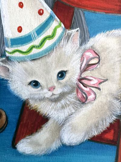 Elizabeth Voss Childrens Coloring Book Cover Art Merrill Company Female Illustrator