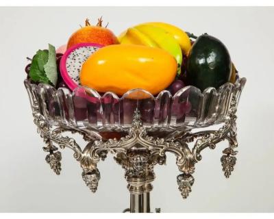  Elkington Co A Rare 1859 Elkington Silvered Bronze Victorian Trophy Centerpiece