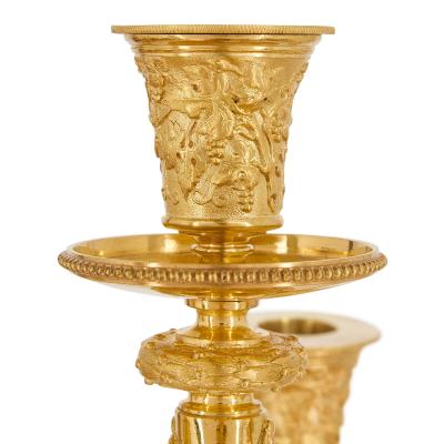  Elkington Co Gilt metal centrepiece suite for the Duke of Sparta by Elkington Co 