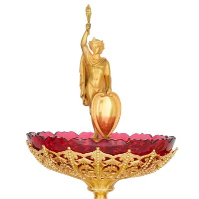  Elkington Co Gilt metal centrepiece suite for the Duke of Sparta by Elkington Co 