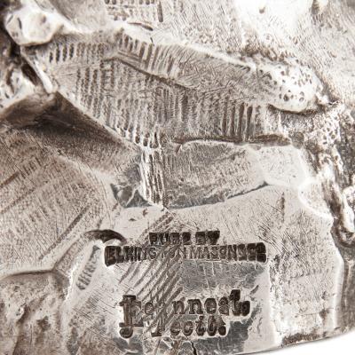  Elkington Co Pair of figural candelabra by Elkington Mason Co