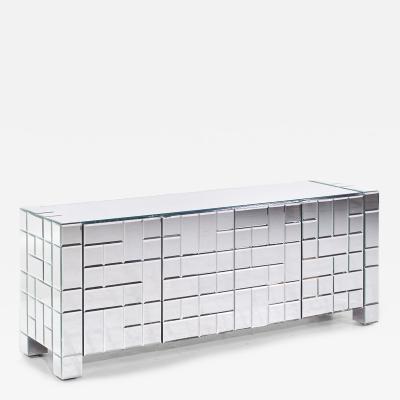  Ello Furniture Co Ello Mid Century Mirrored Credenza