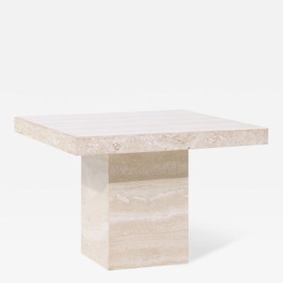  Ello Furniture Co Ello Style Mid Century Travertine Side Table