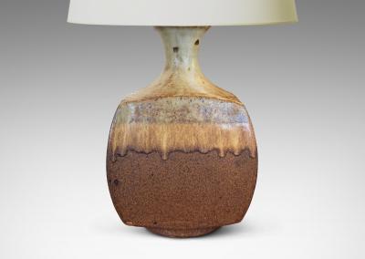  Enna Pottery Pair of Table Lamps by Enna Pottery