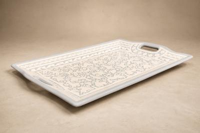  Ensamble Artesano Large Hummingbird Decorative Tray Lacquered Wood Ensamble Artesano