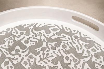  Ensamble Artesano Large Ocelote Tray Wood Ensamble Artesano 2024