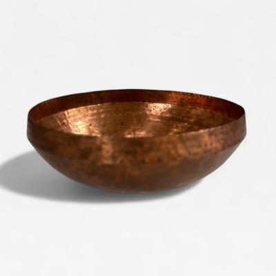  Ensamble Artesano Sculpted Fruit Bowl Copper Ensamble Artesano 2024 Lot 774