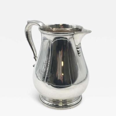  Ensko Ensko Sterling Silver Pitcher Jug in Georgian Style