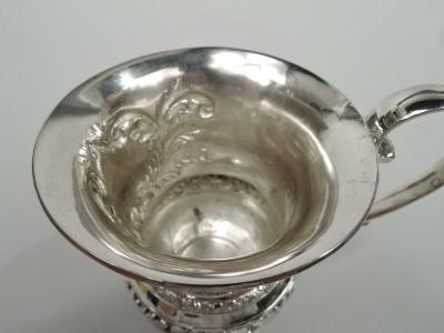  Eoff Connor Antique New York Classical Coin Silver Baby Cup by Eoff Connor