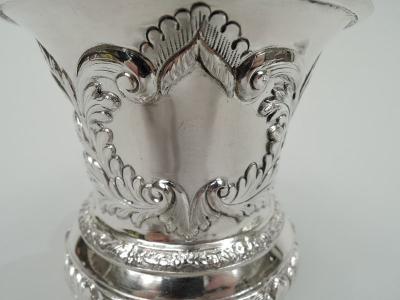  Eoff Connor Antique New York Classical Coin Silver Baby Cup by Eoff Connor