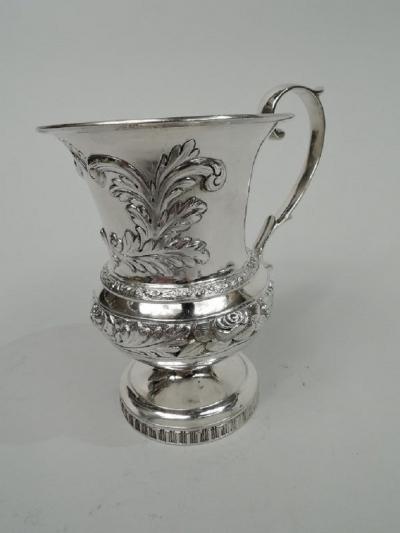  Eoff Connor Antique New York Classical Coin Silver Baby Cup by Eoff Connor