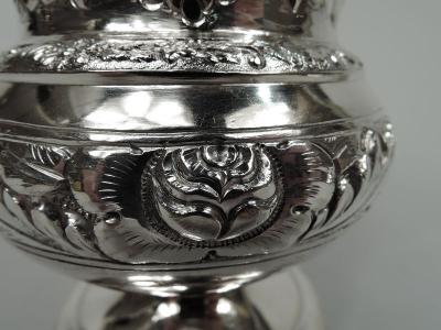  Eoff Connor Antique New York Classical Coin Silver Baby Cup by Eoff Connor