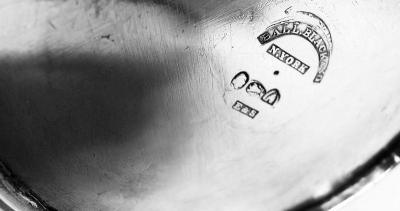  Eoff Shepard Eoff Shepard New York Victorian Classical Coin Silver Baby Cup