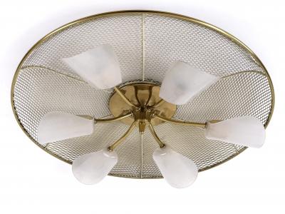  Erco Leuchten Large Mid Century Modern Flush Mount or Sconce by Erco Leuchten Germany 1960s