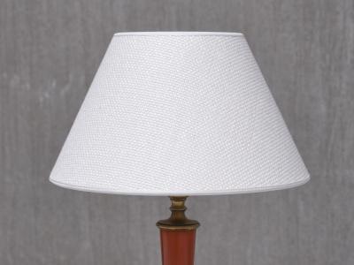  Erik Tidstrand Erik Tidstrand Brass Table Lamp Linen Shade Nordiska Kompaniet Sweden 1927