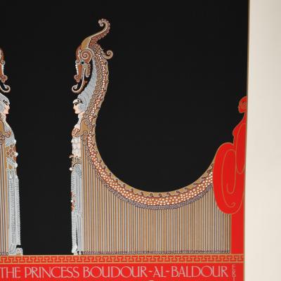  Ert Aladdin His Bride Lithograph by Erte