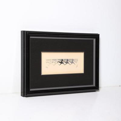  Ert Art Deco Serigraph entitled Dancers by Ert 