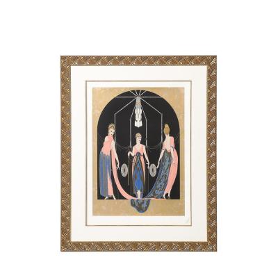  Ert Art Deco Serigraph entitled Three Graces Edition AP6 25 signed Ert 