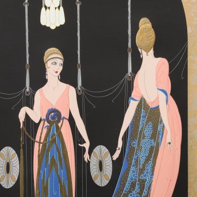  Ert Art Deco Serigraph entitled Three Graces Edition AP6 25 signed Ert 