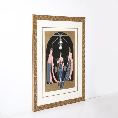  Ert Art Deco Serigraph entitled Three Graces Edition AP6 25 signed Ert 
