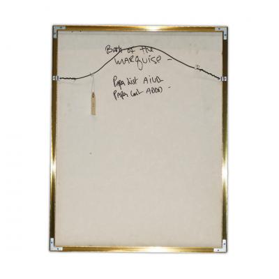  Ert Bath of Marquise by Erte Signed 