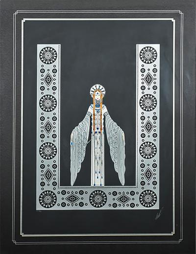  Ert Byzantine Serigraph by Erte Framed Artist Proof 40 50 Edition Size Large