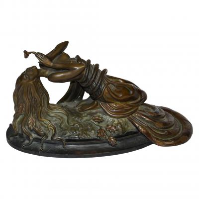  Ert Ert PERFUME Bronze Art Sculpture Signed and Numbered 251 of 300 