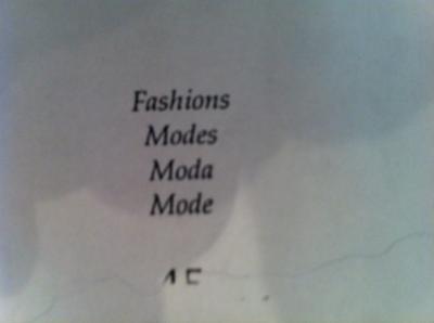  Ert Ert Rare Size Title Fashions Circa 1974 Artist Proof