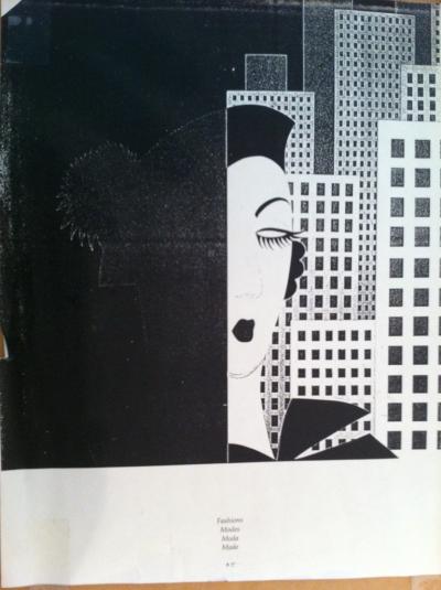  Ert Ert Rare Size Title Fashions Circa 1974 Artist Proof