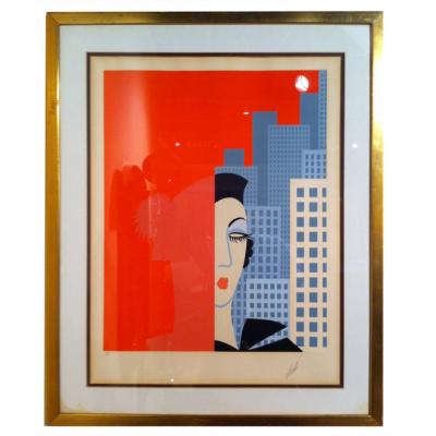  Ert Ert Rare Size Title Fashions Circa 1974 Artist Proof