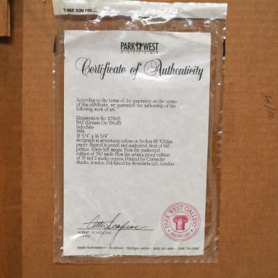  Ert Indochina Serigraph by Ert 