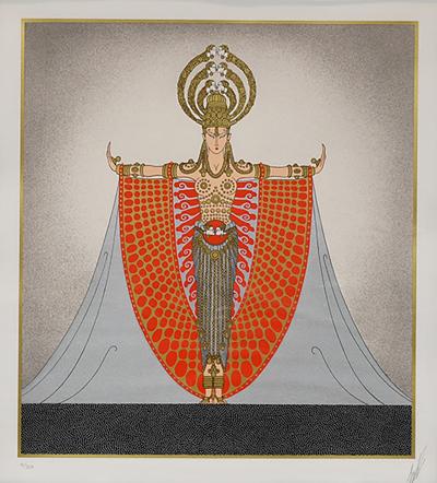  Ert Indochina Serigraph by Ert 