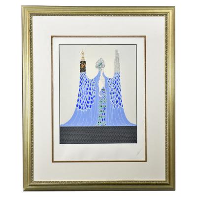  Ert Ocean Pacifique Serigraph by Erte