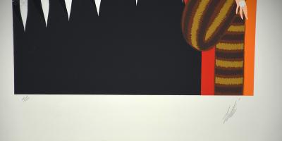  Ert Top Hats by Erte Signed 