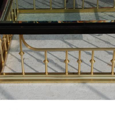 Erwin Lambeth Erwin Lambeth Fender Brass Plated Coffee Table