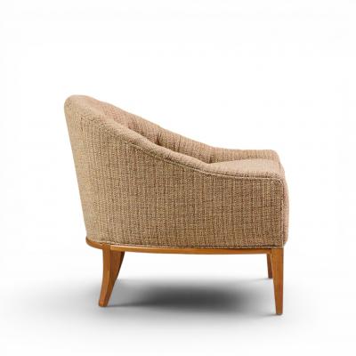  Erwin Lambeth Erwin Lambeth Style Mid Century Walnut Lounge Chairs Pair