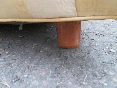  Erwin Lambeth Magnificent Harvey Probber Style Long Low Curved Four Seat Sofa Midcentury