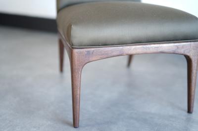  Erwin Lambeth Set of Slipper Chairs by Erwin Lambeth C 1950s