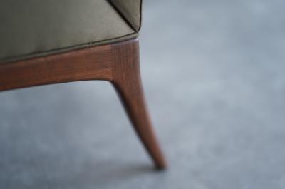  Erwin Lambeth Set of Slipper Chairs by Erwin Lambeth C 1950s