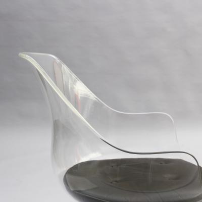 Erwine and Estelle Laverne 11 Fine 1960s Lucite Champagne Chairs by Estelle Erwin Laverne