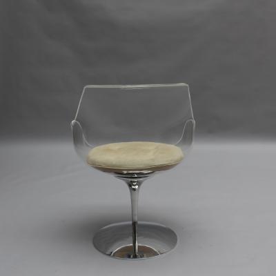  Erwine and Estelle Laverne 20 Fine 1960s Lucite Champagne Chairs by Estelle Erwin Laverne