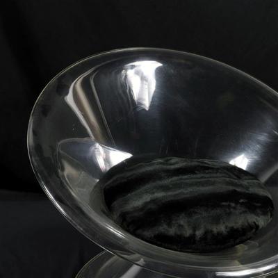  Erwine and Estelle Laverne Buttercup Lucite Lounge Chair by Erwin Estelle Laverne