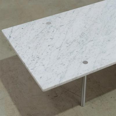  Erwine and Estelle Laverne Erwine Estelle Laverne Coffee Table with Carrara Marble Top